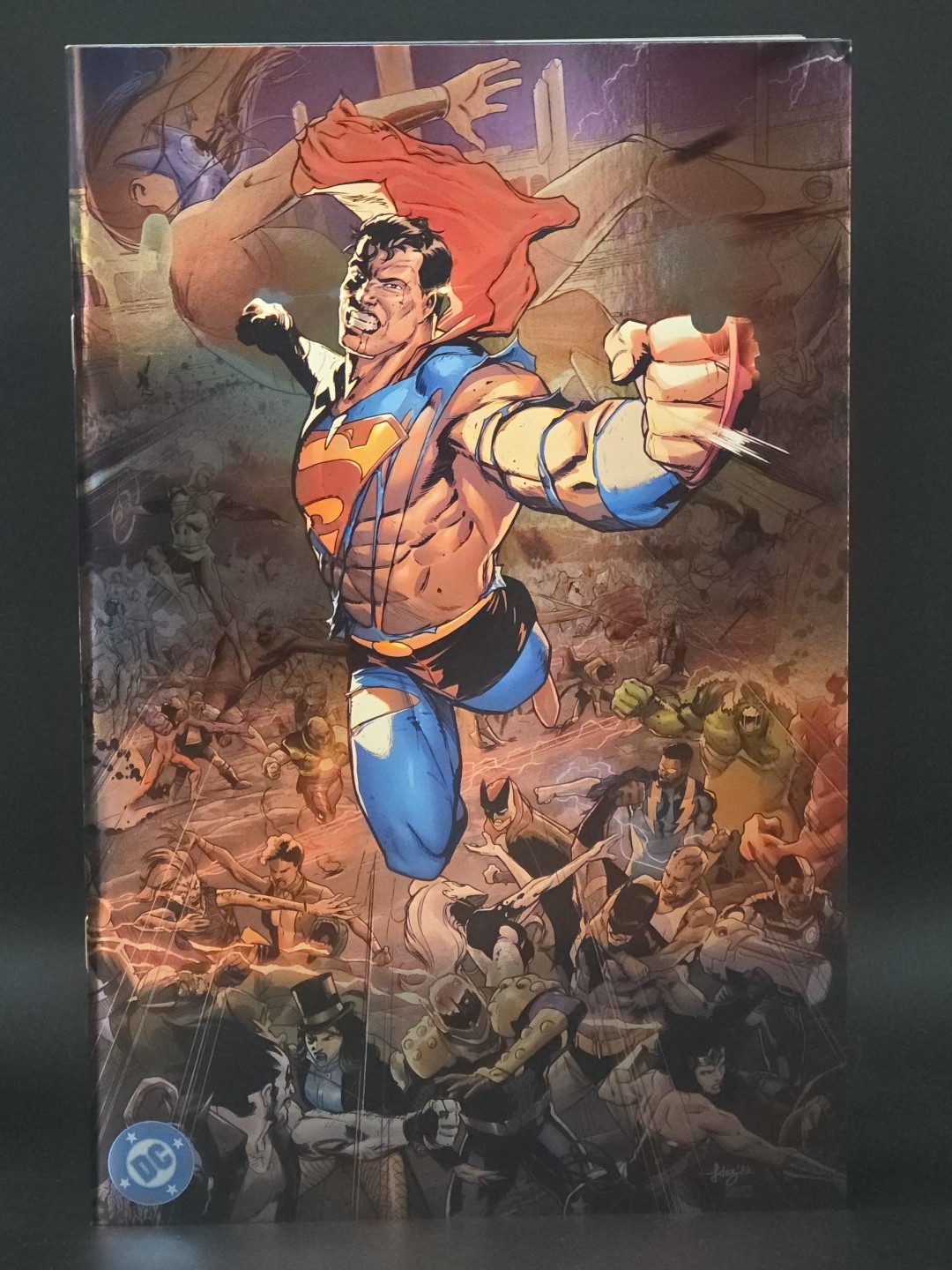 DC K.O. #1 Javi Fernandez Foil Cardstock Variant Cover (DC Comics December 2025)