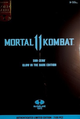 MORTAL KOMBAT Sub-Zero (Glow In the Dark) McFarlane Toys - 7'' / 18 cm