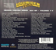 VARIOUS ARTISTS - LOWRIDER OLDIES, VOL. 7-9: CRUISIN CHROME SERIES NEW CD
