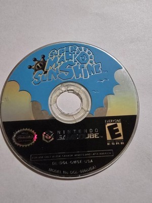 Super Mario Sunshine (GameCube, 2006) - Disc only - Tested *READ