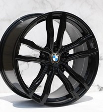 20 Wheels Fit Bmw X5 X6 Series 5x120 Gloss Black Set Of 4 Staggered
