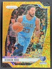 Derrick Rose 2024-25 Panini Prizm Gold Sparkle Base /24 #53
