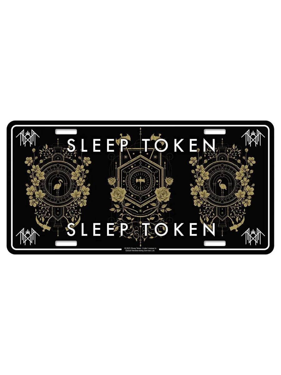 Sleep Token Even In Arcadia Sigils American Style Number Plate