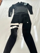 Men's Large Black Hurley Advantage Plus Wetsuit 4/3 mm