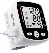 Blood Pressure Monitor with Carrying Case Portable - Easy to Use