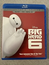 Disney Big Hero 6 Blu-ray/DVD Collector's Edition No Digital