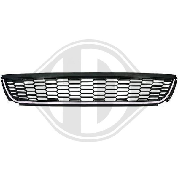 2206044 LüFtungsgitter, StoßFäNger Mitte FüR VW Polo V (6R1, 6C1)-image