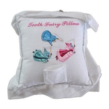 VTG 1980-90s Walt Disney World Park Tooth Fairy Pillow Sleeping Beauty Whimsical