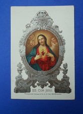 Santino HolyCard Sacro Cuore di Gesù Benziger Einsiedeln