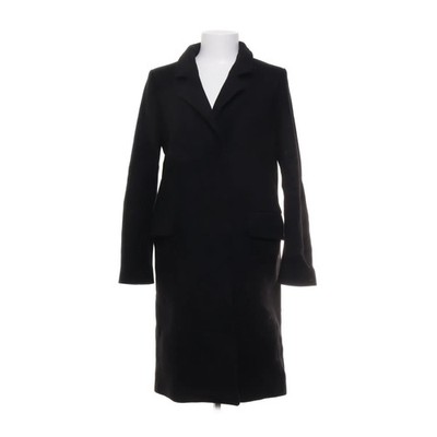 H&M Trend, Mantel, Damen, Größe: 36, Schwarz, Polyamid/Wolle/Viskose #vDC
