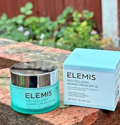 ✅ ELEMIS Pro-Collagen Marine Cream SPF30 50ml Anti-Wrinkle Moisturizer UK ✅