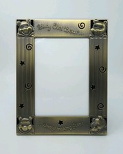 Bronzed Metal Picture Frame, Disney's Winnie The Pooh 'Silly Old Bear...'