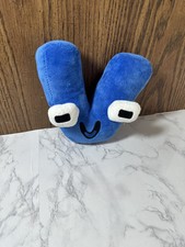 Alphabet Lore Stuffed Animal Plush Alphabetic Letter Educational Kids Toy  V  