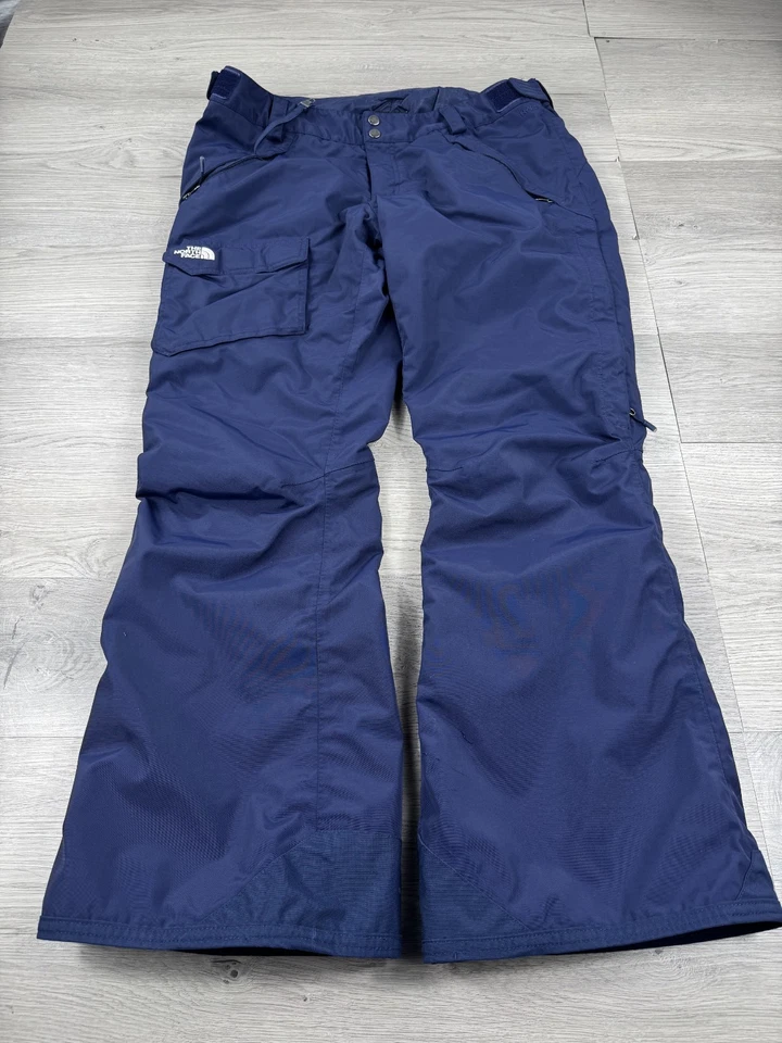 Calça The North Face Feminina XL Azul Hyvent Neve Ventilada Snowboard Esqui Inverno - Imagem 2 de 4