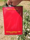 Vintage 1 Gallon Gasoline Can.  Metal. Clean.  — photo 3