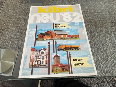 Kibri Neuheiten 1982, Sechs Seiten, Porto:2€,unabhängig v. Katalogzahl	 - Bild 1 von 3