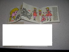 cereal box 1967 WIZARD OF OZ cartoon rubons Chuck Jones,premium Jiffy Pop