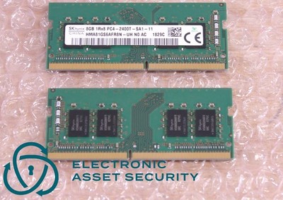 (Lot of 2) SK hynix 8GB 1Rx8 PC4-2400T-SA1-11