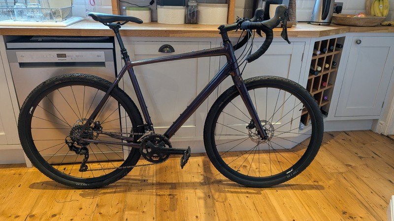 Cannondale Topstone 2 Large Gravel Bike Desirable Rainbow Trout Colour