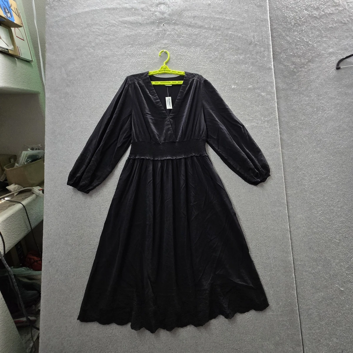 long sleeve wrap dress green MIRELLA LONG SLEEVE WRAP DRESS GREEN