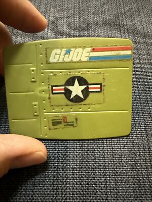 1984 Hasbro GI Joe Cobra Sky Hawk Left Wing Side Panel Vehicle Part Piece