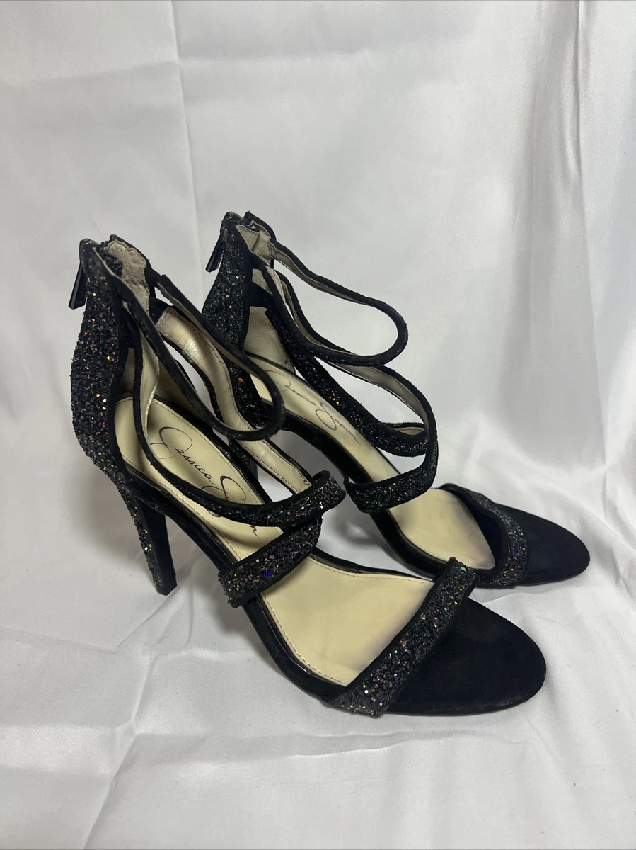 Black suede and sheer open toe 4 inch heels by Levity (@DSW) | Heels, Black  suede, 4 inch heels