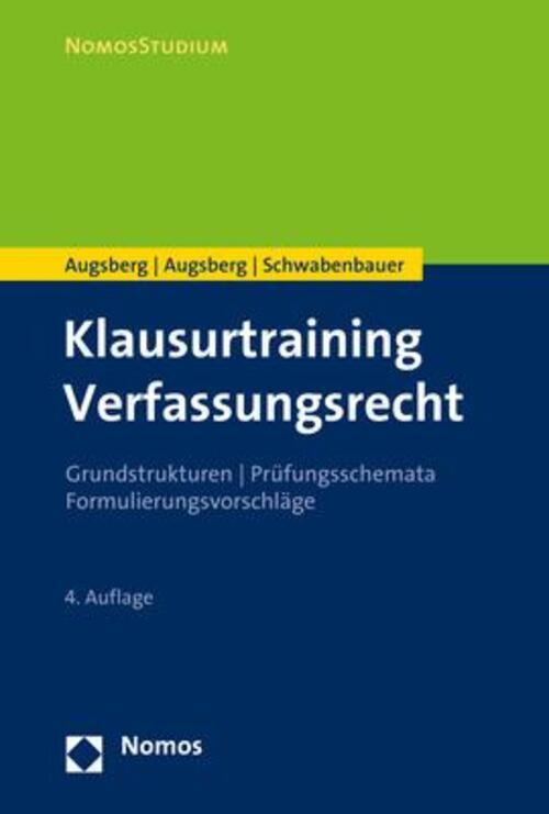 Thumbnail - Klausurtraining Verfassungsrecht | Ino Augsberg (u. A.) | Deutsch |