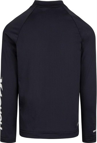 Hurley Youth Long Sleeve UPF 50+ Swim Top Black Size(5/6) - Picture 2 of 3