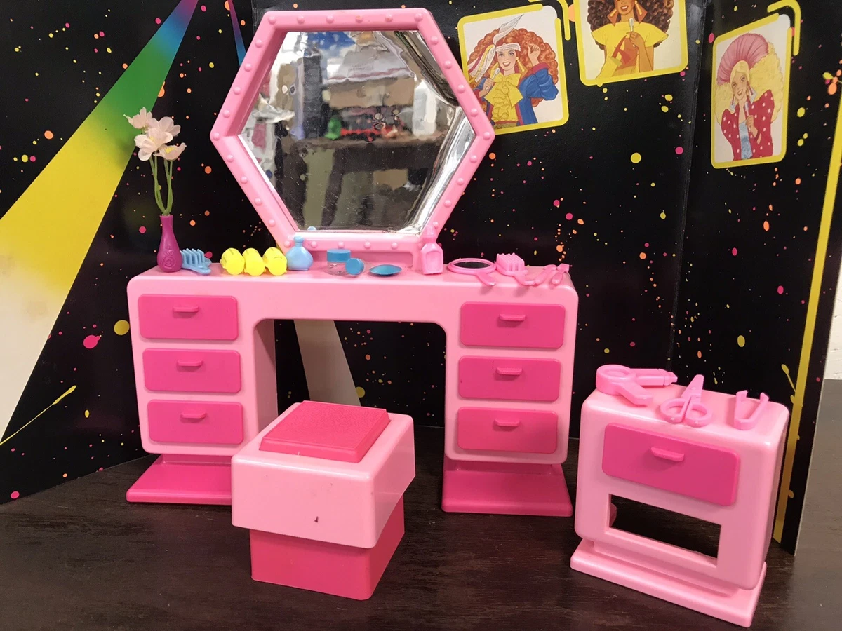 Vintage barbie vanity set deals