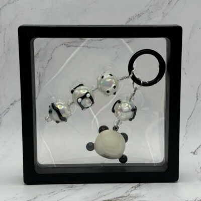 Pop Mart ✔️AUTHENTIC POP BEAN Keychain Bag Pendant SKULLPANDA