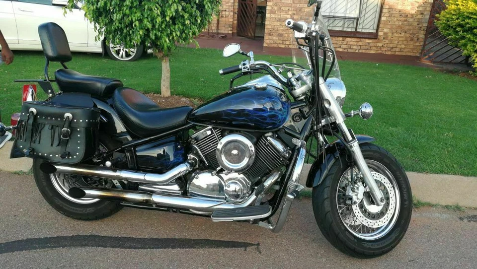 Disco de rotor de freno delantero para Yamaha V-Star Virago XVS650 XVS 650 XV535 S Classic Foto 3 de 4