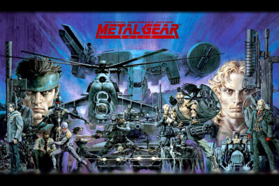 Metal Gear Solid V The Phantom Pain Game Wall Art Home Decor