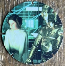Star Wars Trilogy Tazo No 12 Princess Leia C-3PO Walkers Special 1996 & Free P&P