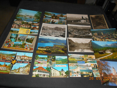 ca. 50 alte/ältere Ansichtskarten Karten Fotos aus PLZ-Gebiet 83xxx Bayern