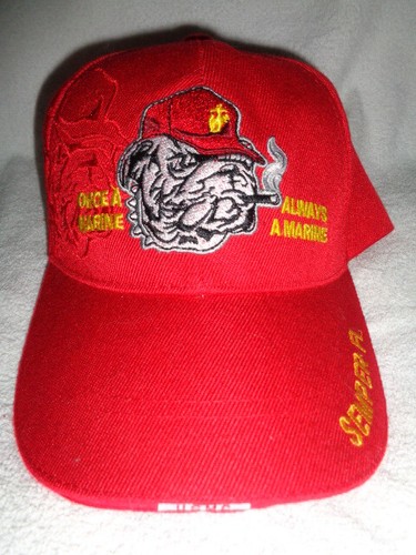 MARINE corps smoking Chesty Dog Cap 