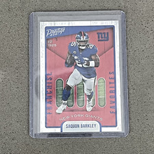2021 Panini Prestige Saquon Barkley 