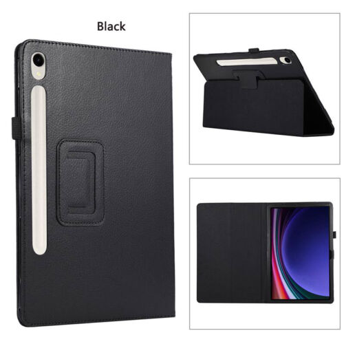 Leather Case for Samsung Galaxy Tab S9 FE 10.9 Shockproof Smart Flip Stand Cover - Picture 17 of 28