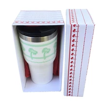 In-N-Out Burger White & Green RTIC 20oz Travel Mug Stainless Tumbler w/ Box