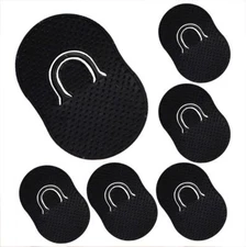 6 Pack Portable Pocket Palm Combs Finger Hand Scalp Massage Shampoo Brush