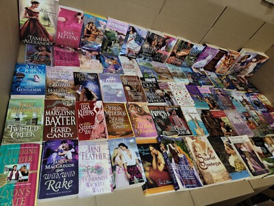Lot of 20 HISTORICAL ROMANCE Paperback Books Popular Love RANDOM UNSEARCHED MIX