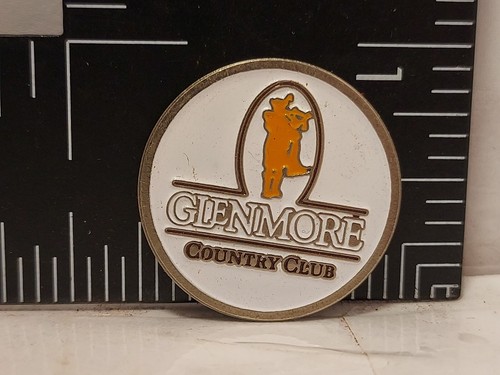 Glenmore Country Club Golf Ball Marker Metal Course Magnetic