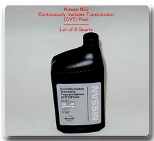 Nissan NS-3 (6 Quarts) Continuously Variable Transmission (CVT) Fluid OEM  