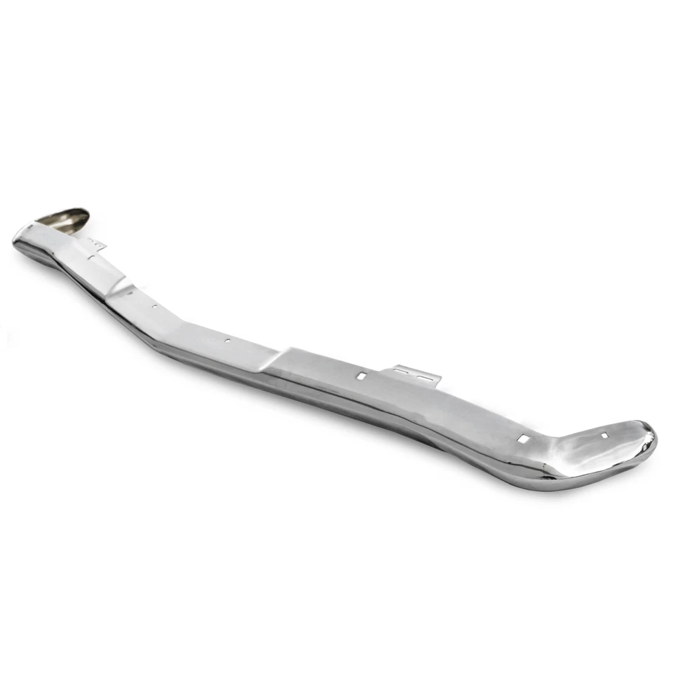 Parachoques delantero Ford Maverick 70-72 NUEVO acero cromado delgado pequeño delgado intercambiable Foto 4 de 4