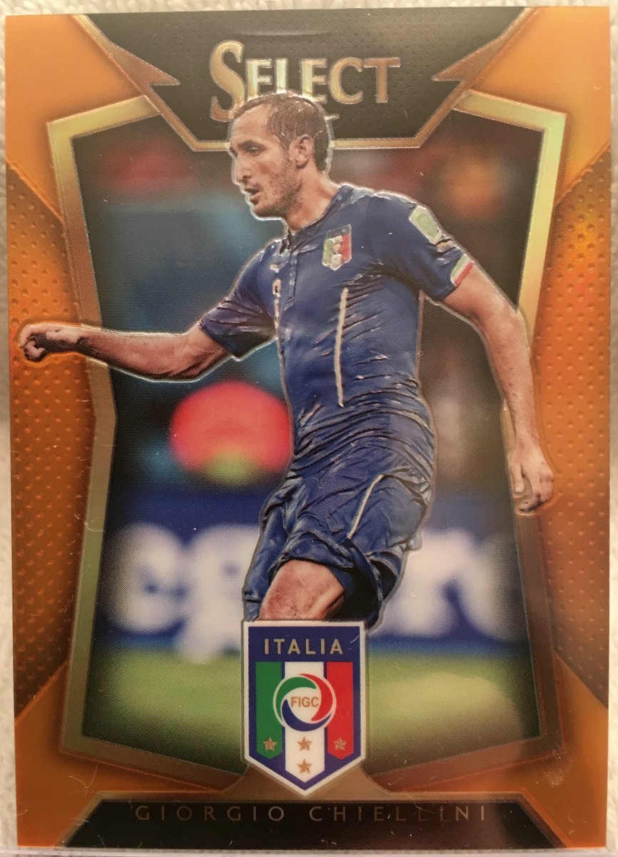 PANINI SELECT SOCCER プリシッチ 2015-16 PANINI SELECT SOCCER GIORGIO CHIELLINI ORANGE PRIZM