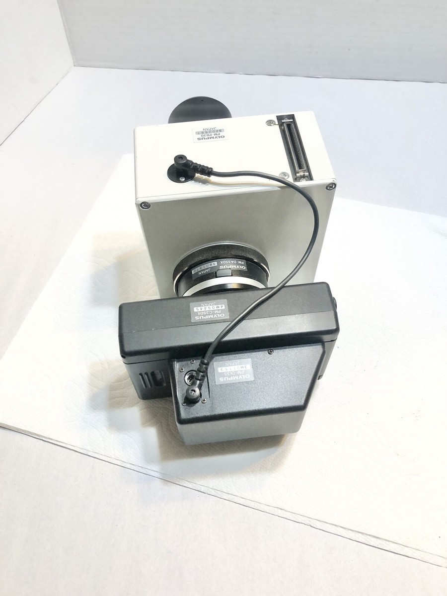 Olympus PM-PB30-3 & PM-DA35DX Microscope Camera Attachments | eBay