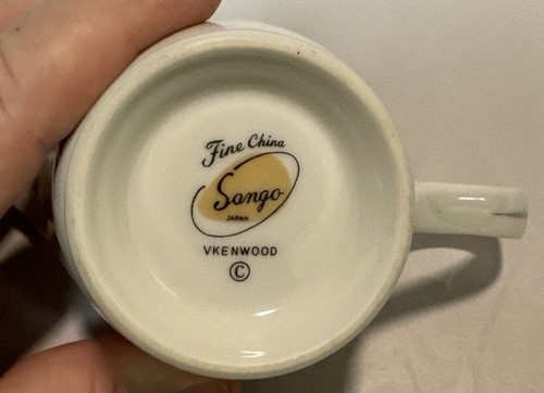 Sango Kenwood Sugar Bowl with Lid And Creamer Clean - NICE! - Picture 12 of 12
