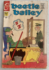 Beetle Bailey Charlton Comics No. 80 March 1973 Vintage FLAWS Mort Walker