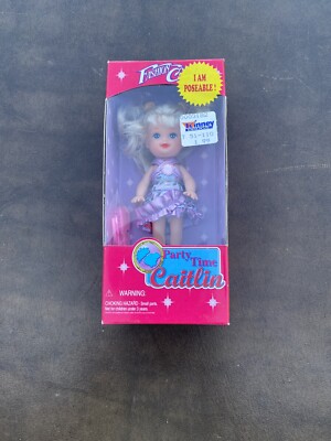 Fashion Corner Doll Party Time Caitlin 1990 Purple Outfit NEW B21