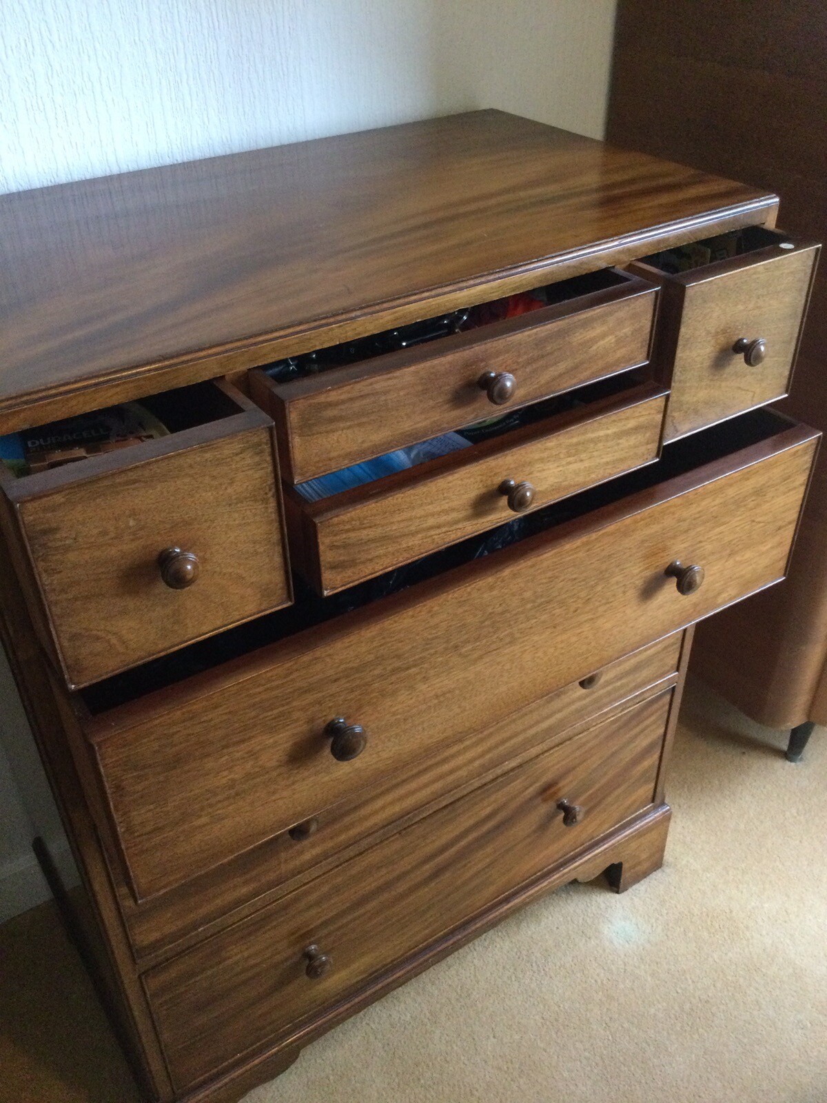 1930s Heals of London Oak Chest of Drawers eBay