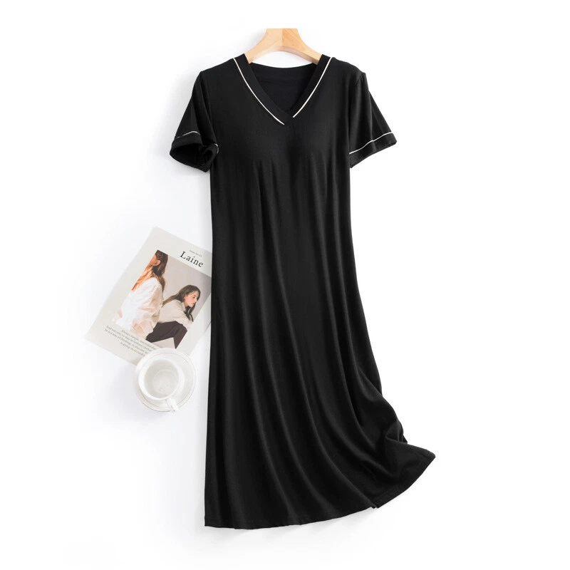 Sleepwear для женщин хлопок смесь ночная рубашка платье XS маленький средний большой размер 2-12 - Изображение 3 из 4